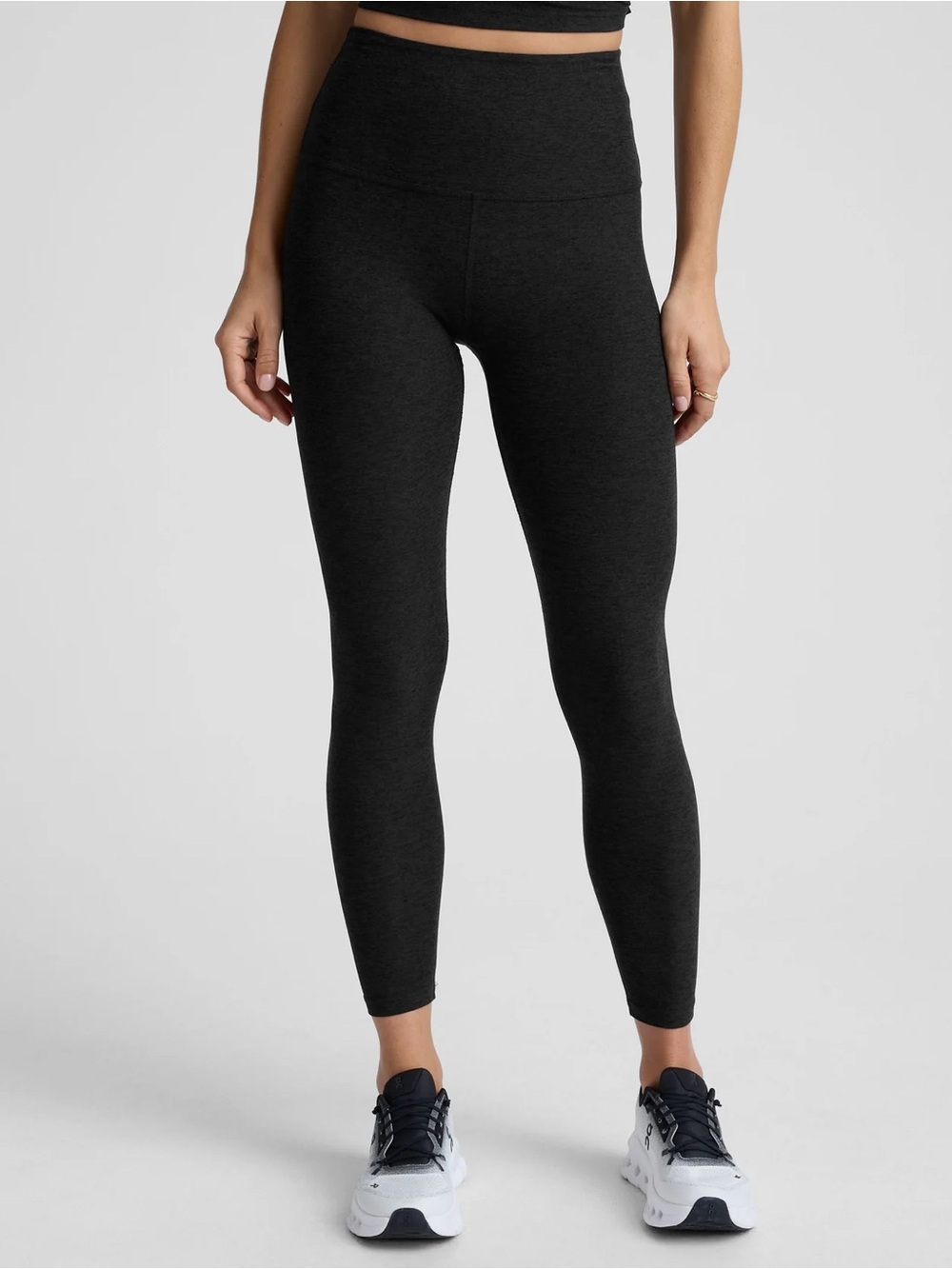 Beyond Yoga Spacedye Caught In The Midi High Waisted Legging Black Size Medium